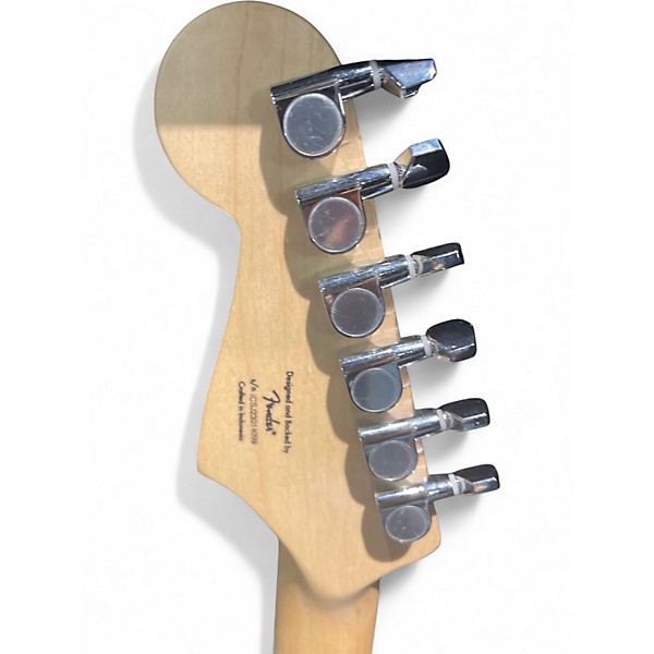 Used Squier Bullet Stratocaster Black Solid Body Electric Guitar