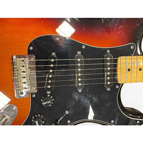 Used Fender Partscaster 2 Color Sunburst Solid Body Electric Guitar