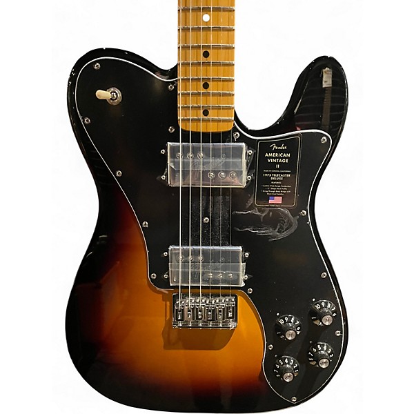 Used Fender AMERICAN VINTAGE II TELECASTER DELUXE 3 Color Sunburst Solid Body Electric Guitar
