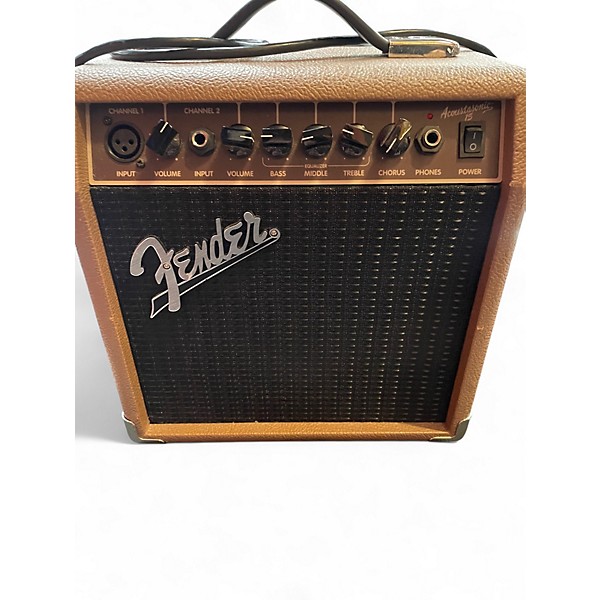 Used Fender Acoustasonic 15 Acoustic Guitar Combo Amp