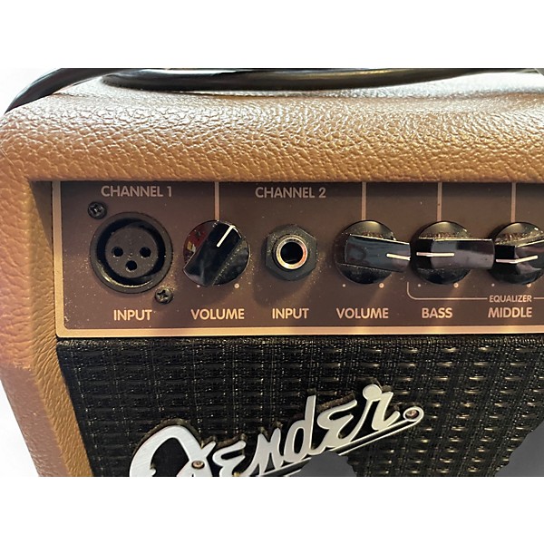 Used Fender Acoustasonic 15 Acoustic Guitar Combo Amp