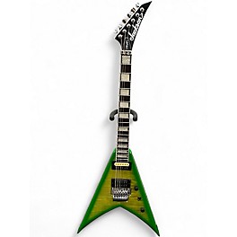Used Jackson X Series Signature Scott Ian King V Baldini Green Solid Body Electric Guitar