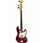 Used Fender Highway One Jazz Bass Trans Crimson Red Electric Bass Guitar thumbnail