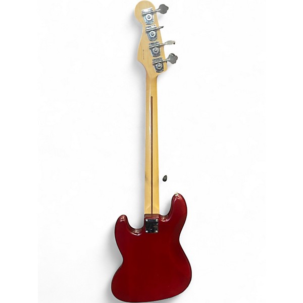 Used Fender Highway One Jazz Bass Trans Crimson Red Electric Bass Guitar