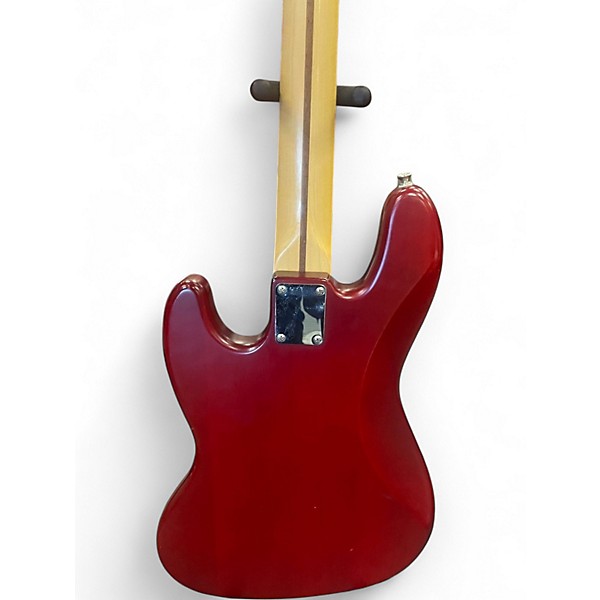 Used Fender Highway One Jazz Bass Trans Crimson Red Electric Bass Guitar