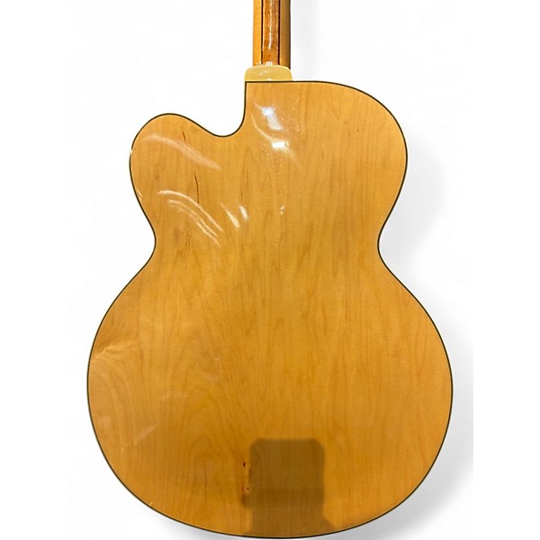 Used Washburn J6 Natural Hollow Body Electric Guitar