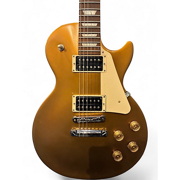 Used Gibson Les Paul Studio Gold Top Solid Body Electric Guitar