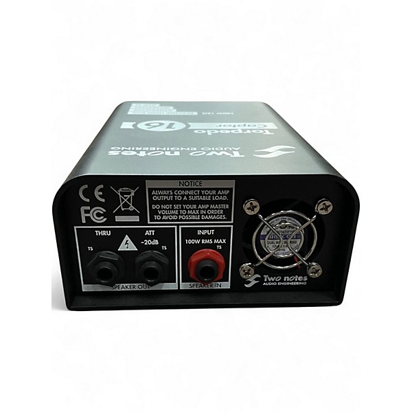 Used Two Notes AUDIO ENGINEERING TORPEDO CAPTOR 16 Direct Box