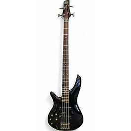 Used Ibanez SR300L Black Electric Bass Guitar