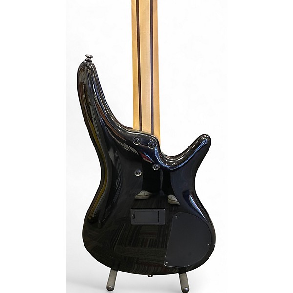 Used Ibanez SR300L Black Electric Bass Guitar