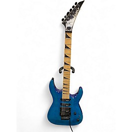 Used Jackson JS32 Dinky Trans Blue Solid Body Electric Guitar