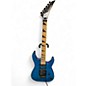Used Jackson JS32 Dinky Trans Blue Solid Body Electric Guitar thumbnail