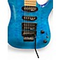 Used Jackson JS32 Dinky Trans Blue Solid Body Electric Guitar