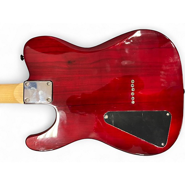 Used Bootlegger Guitars Memphis Red Hollow Body Electric Guitar