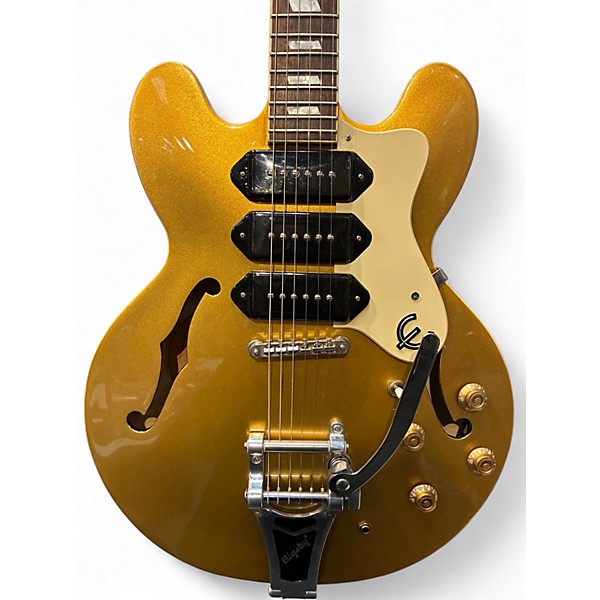 Used Epiphone Riviera P93 Natural Hollow Body Electric Guitar