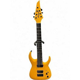 Used Jackson Pro Series Misha Mansoor Signature Juggernaut HT7FM SIGNAL YELLOW Solid Body Electric Guitar