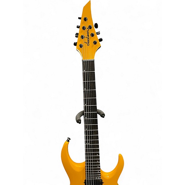 Used Jackson Pro Series Misha Mansoor Signature Juggernaut HT7FM SIGNAL YELLOW Solid Body Electric Guitar