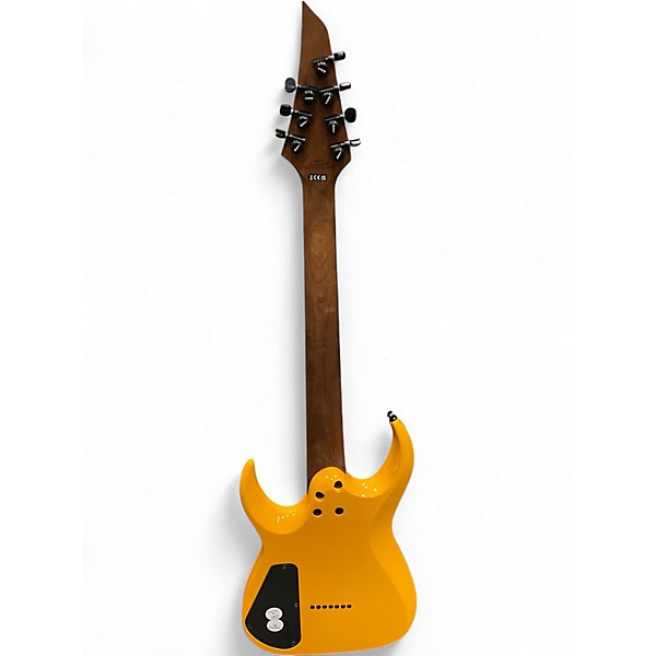 Used Jackson Pro Series Misha Mansoor Signature Juggernaut HT7FM SIGNAL YELLOW Solid Body Electric Guitar