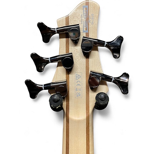 Used Ibanez BTB745 Natural Electric Bass Guitar