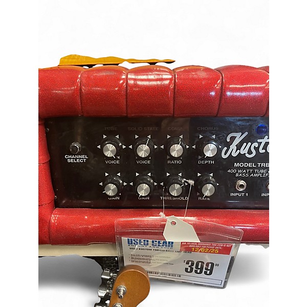 Used Kustom TRB400 Bass Amp Head
