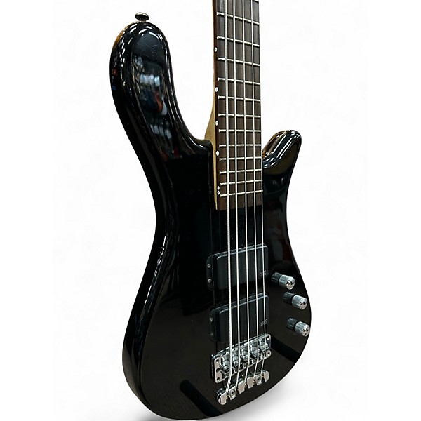Used RockBass by Warwick STREAMER RBH Black Electric Bass Guitar