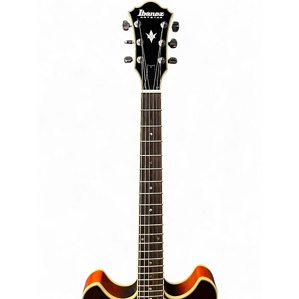 Used 2001 Ibanez AS80 Cherry Sunburst Hollow Body Electric Guitar