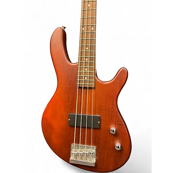Used Cort Action Bass Jr Walnut Electric Bass Guitar