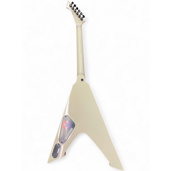 Used ESP ESP LTD Vulture James Hetfield Olympic White EMG Olympic White Solid Body Electric Guitar