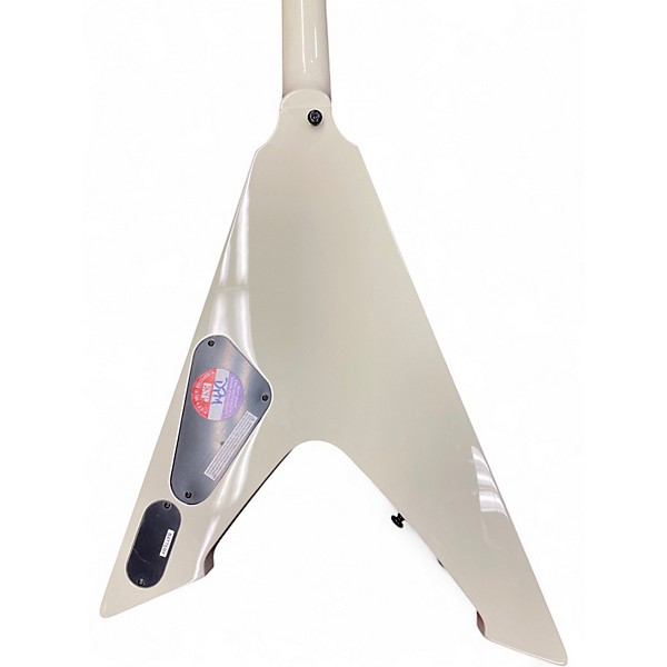 Used ESP ESP LTD Vulture James Hetfield Olympic White EMG Olympic White Solid Body Electric Guitar