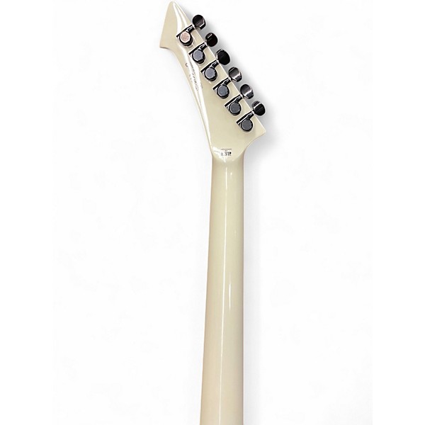 Used ESP ESP LTD Vulture James Hetfield Olympic White EMG Olympic White Solid Body Electric Guitar