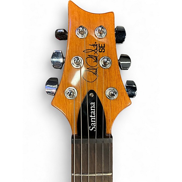 Used PRS Carlos Santana Signature SE Yellow Solid Body Electric Guitar