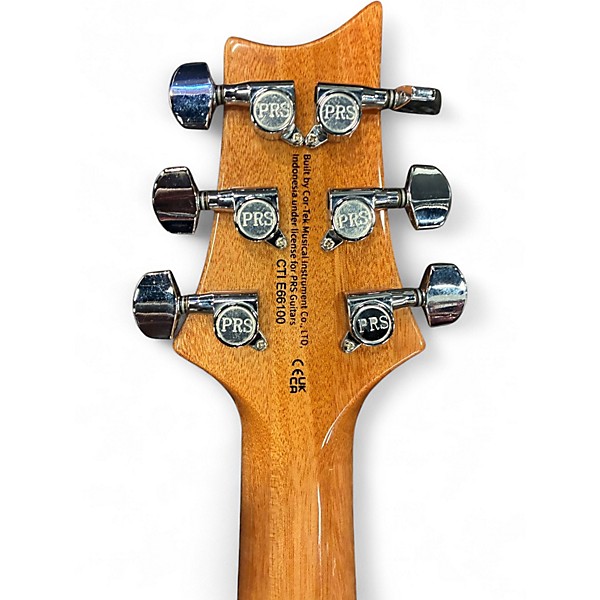 Used PRS Carlos Santana Signature SE Yellow Solid Body Electric Guitar