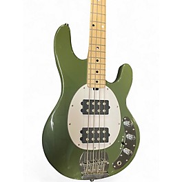 Used Sterling by Music Man RAY4 HH OLIVE Electric Bass Guitar