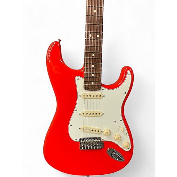 Used Fender Player II Stratocaster Fiesta Red Solid Body Electric Guitar