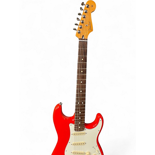 Used Fender Player II Stratocaster Fiesta Red Solid Body Electric Guitar