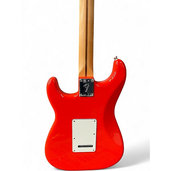 Used Fender Player II Stratocaster Fiesta Red Solid Body Electric Guitar