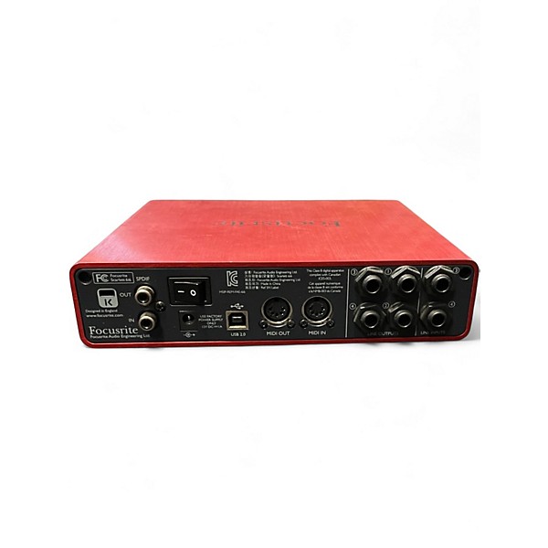 Used Focusrite Clarett 4Pre Audio Interface