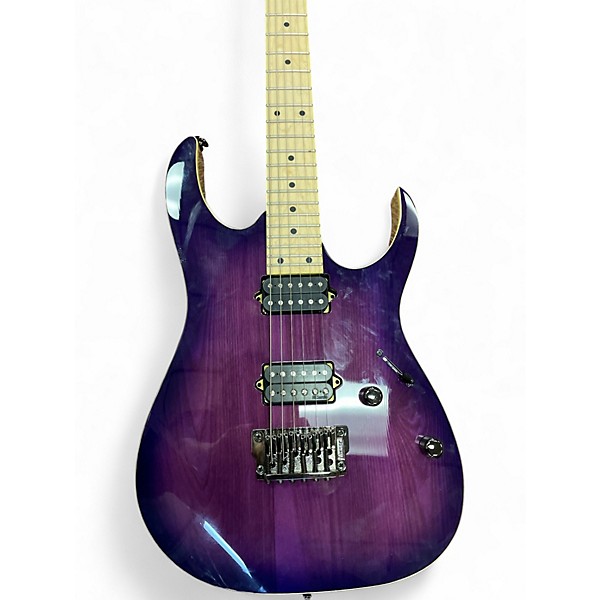 Used Ibanez RG652AHMFX Prestige Royal Plum Burst Solid Body Electric Guitar