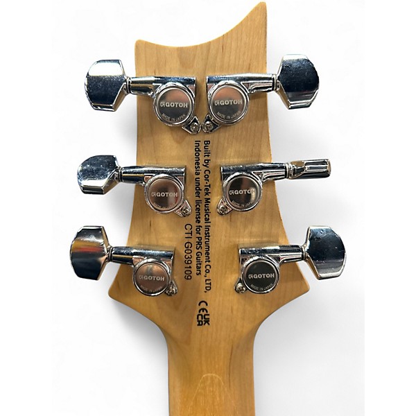 Used PRS SE CE24 Trans Charcoal Solid Body Electric Guitar