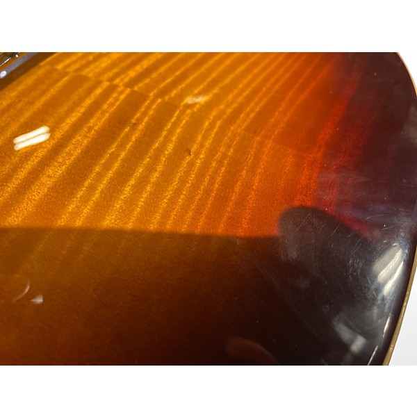 Used 2004 Epiphone Les Paul Standard 2 Tone Sunburst Solid Body Electric Guitar