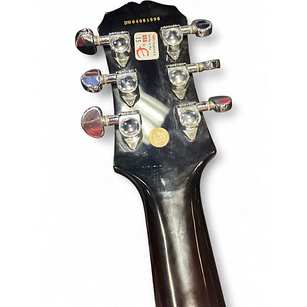 Used 2004 Epiphone Les Paul Standard 2 Tone Sunburst Solid Body Electric Guitar