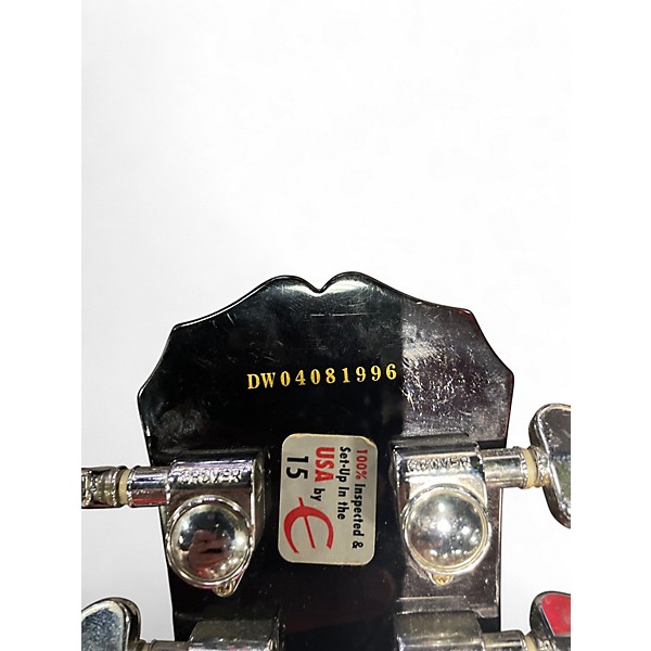 Used 2004 Epiphone Les Paul Standard 2 Tone Sunburst Solid Body Electric Guitar