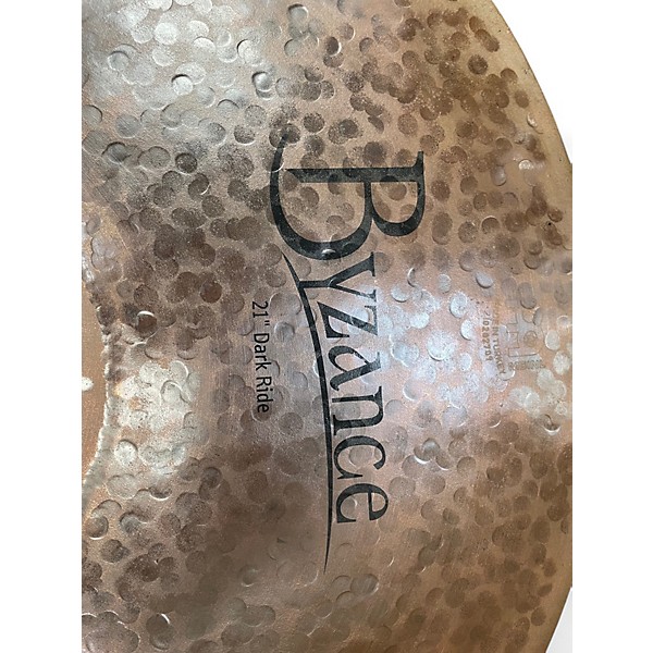 Used MEINL 21in Byzance Dark Ride Cymbal
