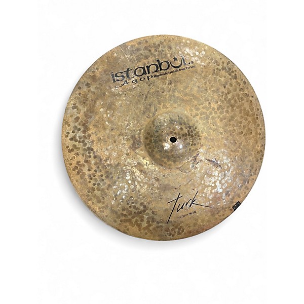 Used Istanbul Agop 15in OM Highat Pair Cymbal