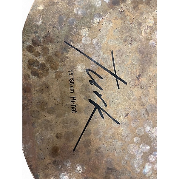 Used Istanbul Agop 15in OM Highat Pair Cymbal