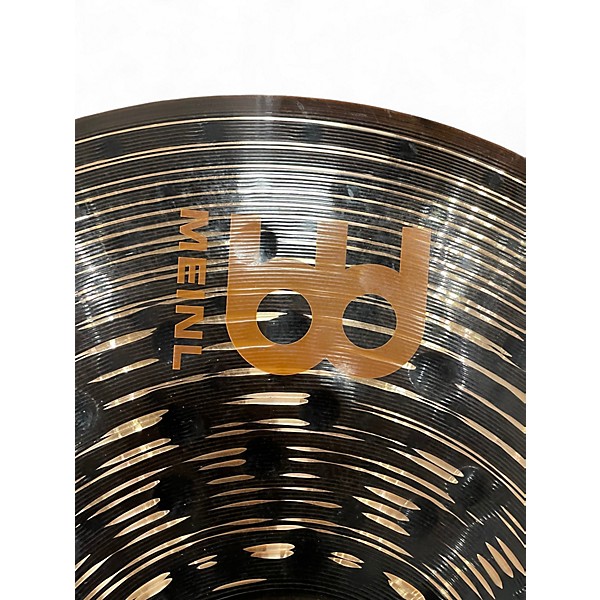 Used MEINL 22in CLASSIC CUSTOMS DARK CRASH RIDE 22" Cymbal