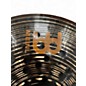 Used MEINL 22in CLASSIC CUSTOMS DARK CRASH RIDE 22" Cymbal