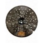 Used MEINL 22in CLASSIC CUSTOMS DARK CRASH RIDE 22" Cymbal