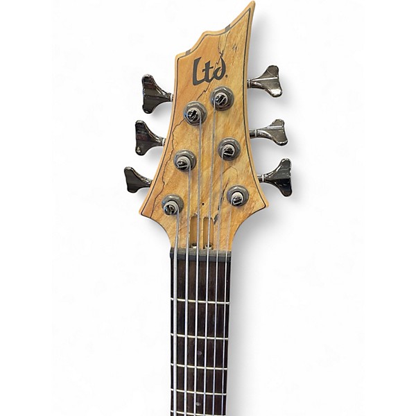Used ESP LTD B206SM 6 String EXOTIC WOOD GRAIN Electric Bass Guitar