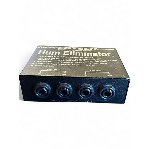 Used Ebtech 2-Channel Hum Eliminator